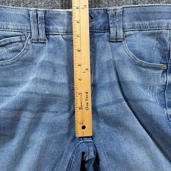 Democracy Ab Technology Womens Bootcut Jeans Size 2 Blue Denim Casual Mid Rise - Picture 6 of 9